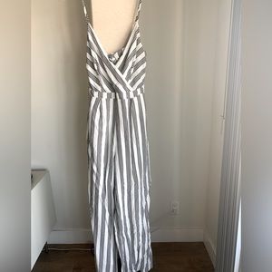 Black and white jumpsuit